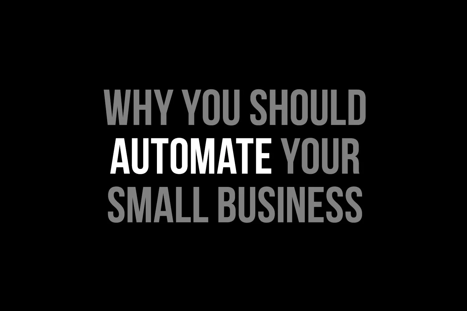 Business automation workflow concept for saving time and improving operations